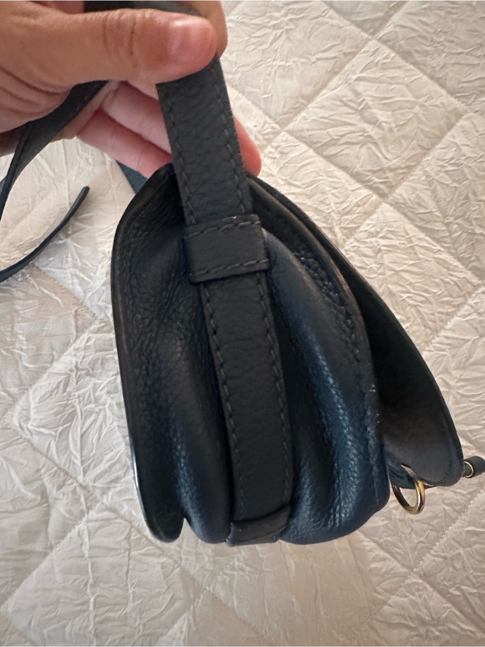Chloe Mini Marcie Leather Bag - Picture 10 of 12